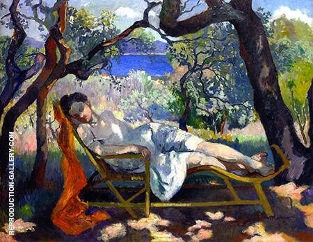 The Rocking Chair 1905 By Henri Manguin