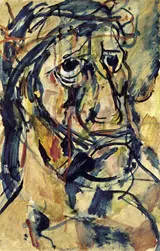 Head of Christ By George Rouault