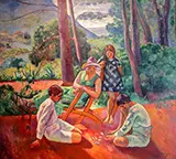 Les Osselets c1912 By Henri Manguin