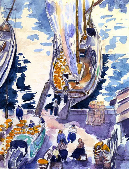 Shipment of Oranges 1923 By Henri Manguin