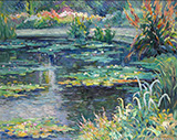 The Pond of Water Lilies 1910 By Robert Antoine Pinchon