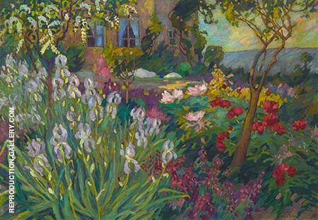 The Iris Garden 1920 By Robert Antoine Pinchon