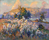 Thistles on the Bank of the Seine By Robert Antoine Pinchon