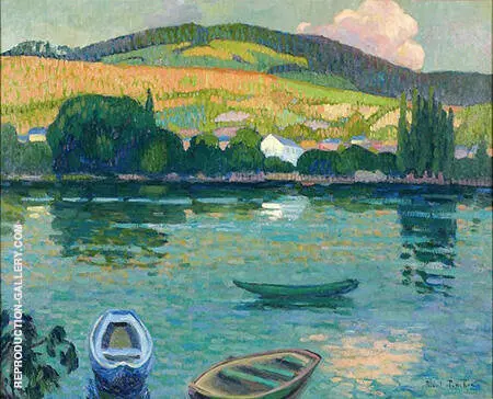 The River Banks of Belbeuf 1909 By Robert Antoine Pinchon