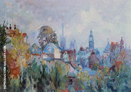 View of Rouen By Robert Antoine Pinchon