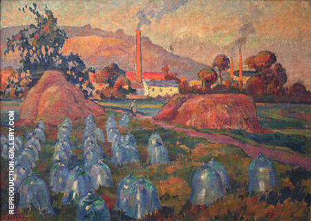 Le Jardin Maraicher 1921 | Oil Painting Reproduction