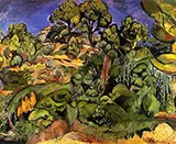 Trees in Cassis By Emile Othon Friesz