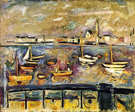 Harbour of Antwerp By Emile Othon Friesz