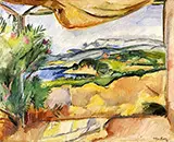 Landscape from the Terrace By Emile Othon Friesz