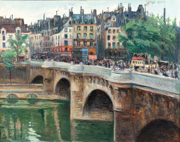 The Pont Neuf 1902 by Emile Othon Friesz | Oil Painting Reproduction