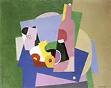 Still Life with Bottle 1923 By Georges Valmier