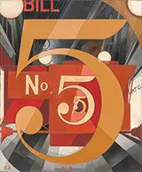 I Saw the Figure 5 in Gold By Charles Demuth