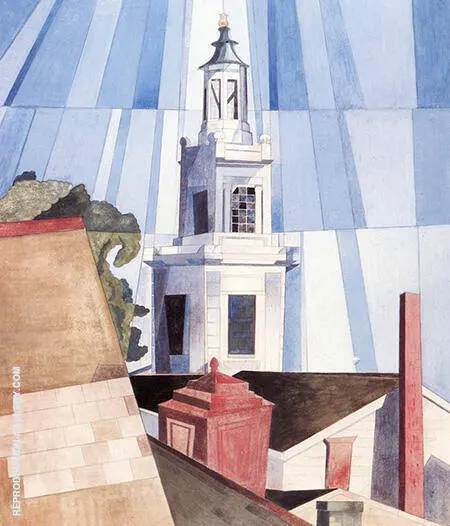 The Tower 1920 By Charles Demuth