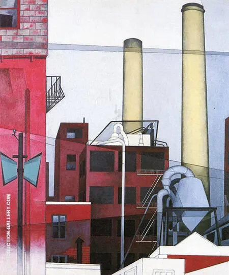 After All 1933 By Charles Demuth