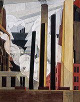 End of the Parade 1920 By Charles Demuth