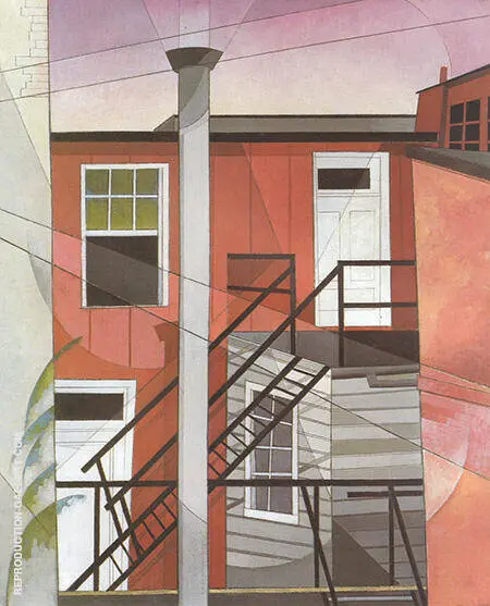 Modern Conveniences 1921 By Charles Demuth