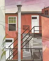 Modern Conveniences 1921 By Charles Demuth
