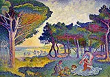 By The Mediterranean 1895 By Henri Edmond Cross