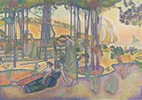 L'air du Soir c1893 By Henri Edmond Cross
