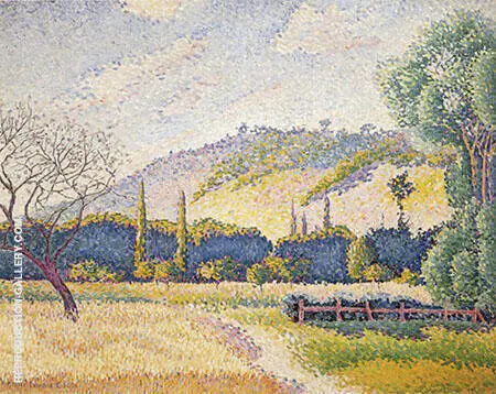 Landscape c1896-1899 By Henri Edmond Cross