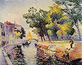Ponte San Trovaso By Henri Edmond Cross