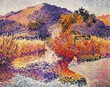 River in Saint Clair By Henri Edmond Cross