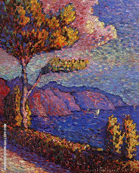 The Canal Near St Tropez By Henri Edmond Cross