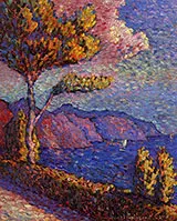 The Canal Near St Tropez By Henri Edmond Cross