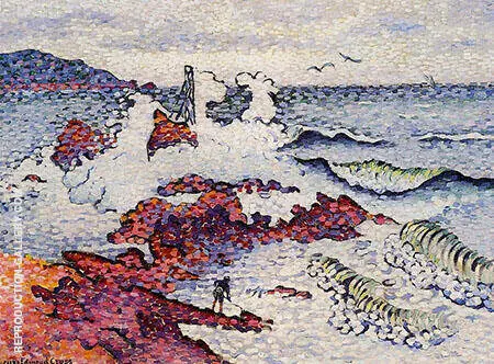 The Mediterranean East Wind By Henri Edmond Cross