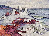 The Mediterranean East Wind By Henri Edmond Cross