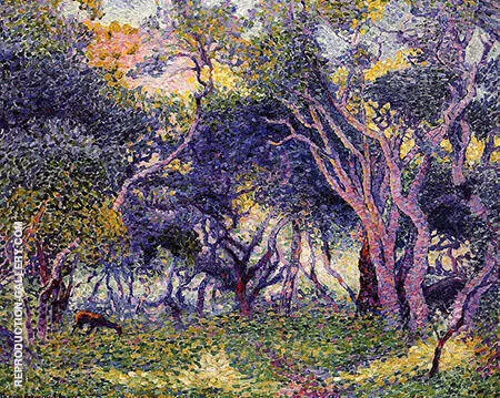 Undergrowth By Henri Edmond Cross