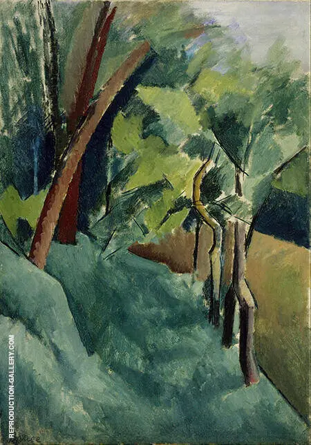 Landscape c1910-14 By Patrick Henry Bruce