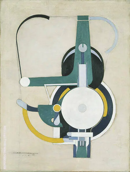 Formerly Machine 1916 By Morton Livingston Schamberg