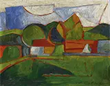 Abstract Landscape c1910-13 By Morton Livingston Schamberg