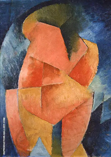 Figure A Geometrical Patterns 1913 By Morton Livingston Schamberg