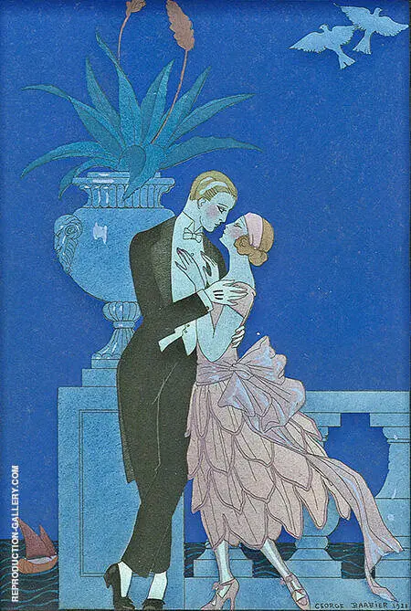 Oui! 1921 By George Barbier