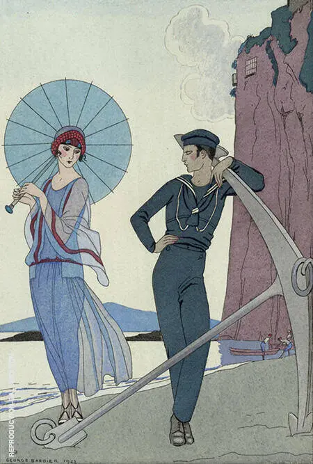 Romance Sans Paroles 1922 By George Barbier