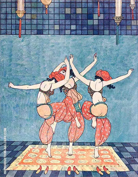 Sheherazade 1910 By George Barbier