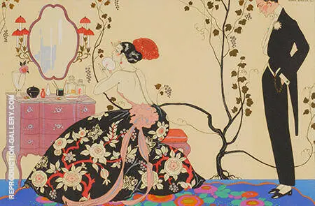 La Grand Decolletage 1921 By George Barbier