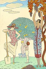 La Terre 1925 By George Barbier