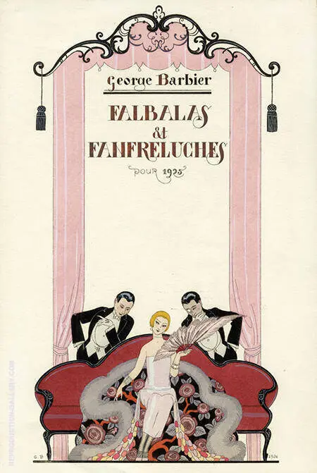 Pochoir Fashion Prints c1922-26 By George Barbier