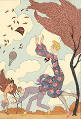 L'Air 1925 By George Barbier