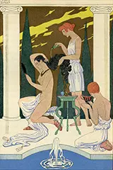 The Romance of Perfume 1928 By George Barbier