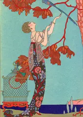 L'oiseau Volage 1914 By George Barbier