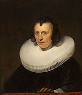 Portrait of Aletta Adraensdochter 1639 By Rembrandt Van Rijn