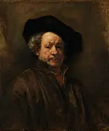 Self Portrait 1660 By Rembrandt Van Rijn
