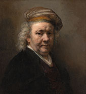 Self Portrait 1669 By Rembrandt Van Rijn