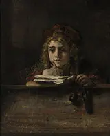 Titus at His Desk 1655 By Rembrandt Van Rijn