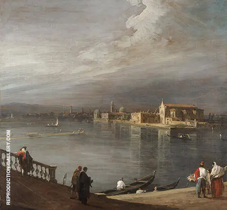 San Cristoforo San Michele and Murano from the Fondamenta Nuove Venice 1722 By Canaletto