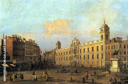 Northumberland House 1752 By Canaletto